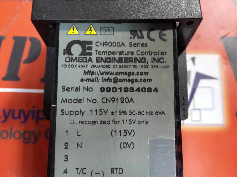 OMEGA CN9000A SERIES CN9120A TEMPERATURE CONTROLLER PLC DCS SERVO Control MOTOR POWER SUPPLY